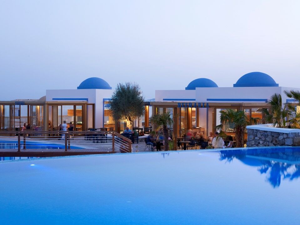 Mitsis Selection Blue Domes Hotel Pylion Екстериор снимка